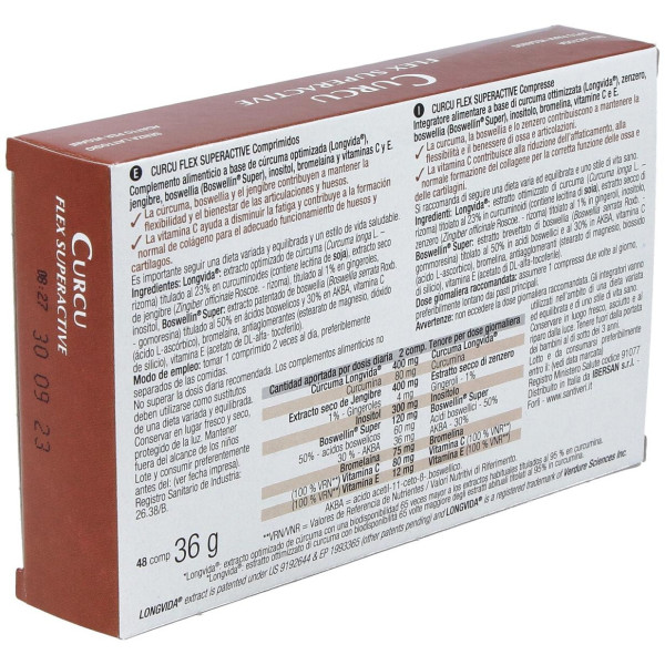 Curcu Flex Superactive 48Comp.