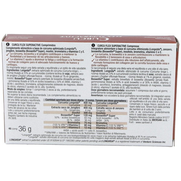 Curcu Flex Superactive 48Comp.