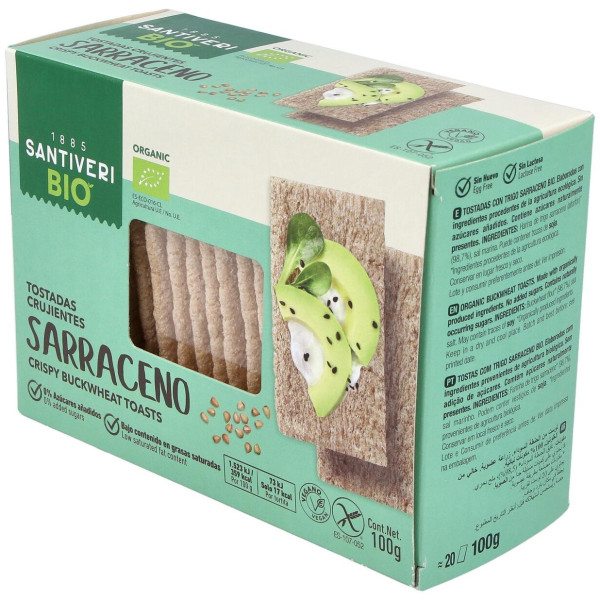 Tostadas De Trigo Sarraceno 100Gr. Bio