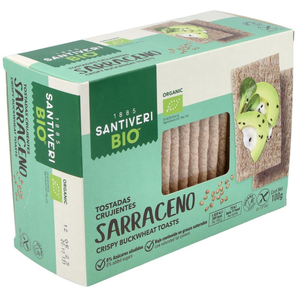Tostadas De Trigo Sarraceno 100Gr. Bio