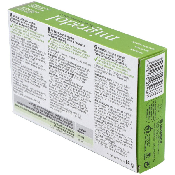 Santiveri Migradol (Tanacetum) Capsulas