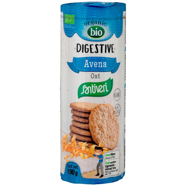 Santiveri Galletas Digestive Avena Bio 190G