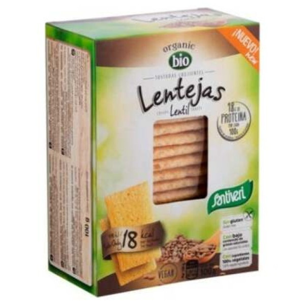 Santiveri Tostadas Ligeras Lentejas Bio 100G