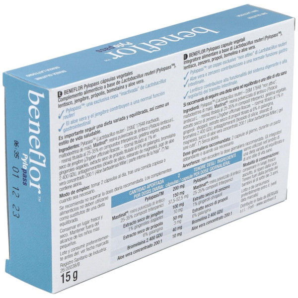 Santiveri Beneflor Pylopass Capsulas