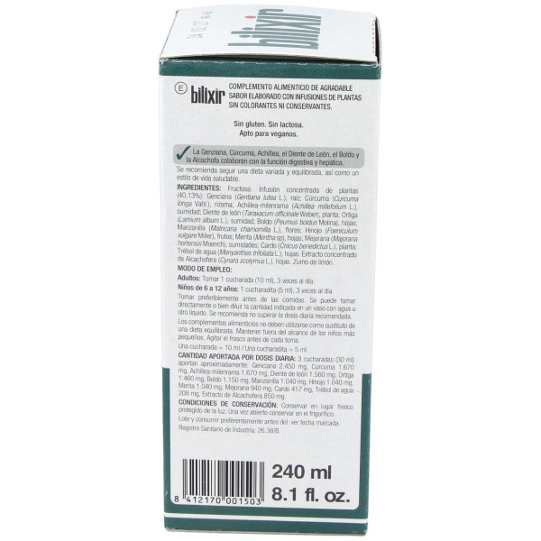 Bilixir Jarabe 240Ml.
