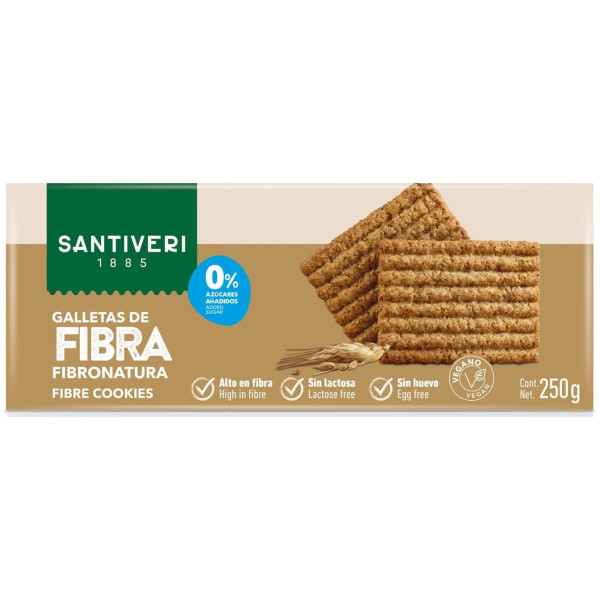 Santiveri Galletas Fibronatura 250G