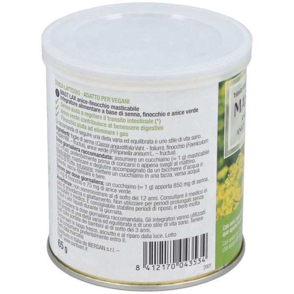 Santiveri Sanaflor Bote Mast-Lax Gases 65Gr