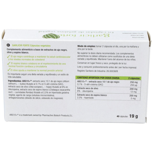 Santiveri Garlicir Forte 40Caps