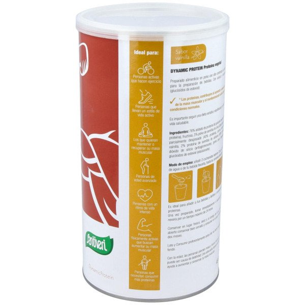 Dynamic Proteina Vegetal Vainilla 455Gr.
