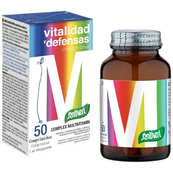 Santiveri Vitaminas Complex Multivitamin 50Comp