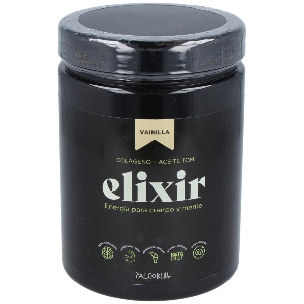 Paleobull Elixir Colageno+Aceitetcm Vainilla 450Gr