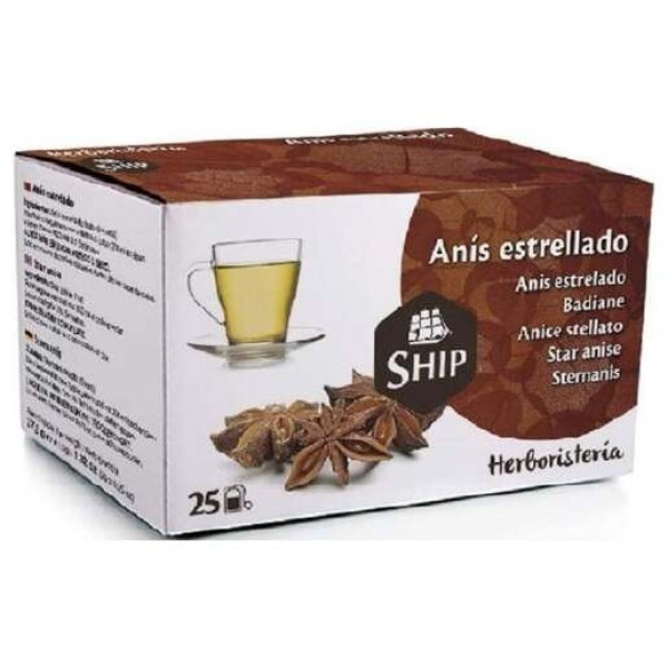 Ship Anis Estrellado Infusion 25 Bolsas