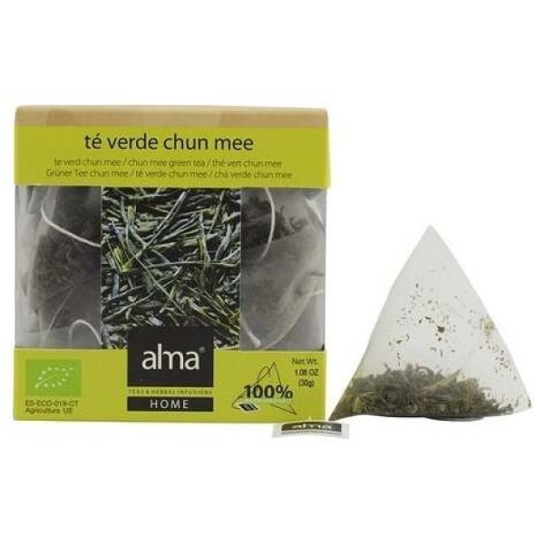 Te Verde Chun Mee Infusion 15Piramides.Eco Vegan