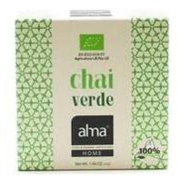 Alma Home Eco Vegan Té Verde Chai Infusión 15Uds