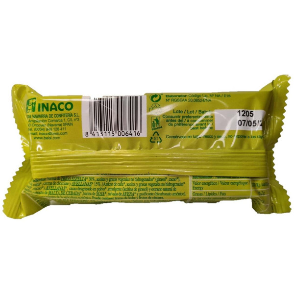 Galletas De Espelta Con Chocolate Y Avellanas 4Uds