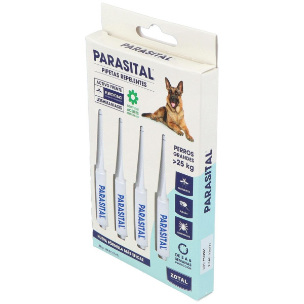 Parasital Pipeta Antiparasitario Perros Grandes