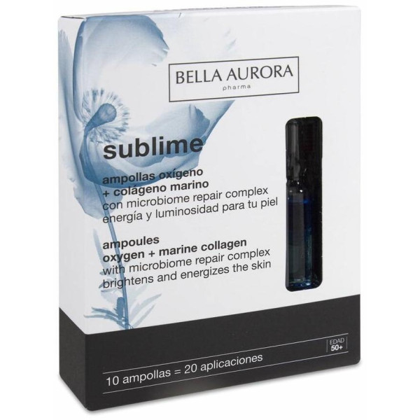 Bella Aurora Sublime Ampollas Oxigeno + Colageno Marino