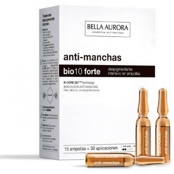 Bella Aurora Bio10 Forte Ampollas Despigmentantes 15X2Ml