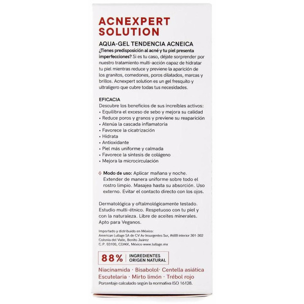 Acnexpert Solution Tratamiento Hidratante Piel Tendencia Acneica 40 Ml