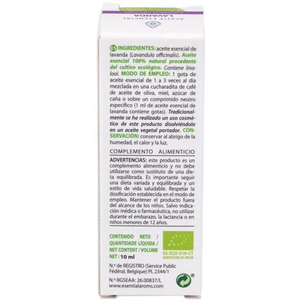 Esential'Arôms Aceite Esencial De Lavanda Bio 10Ml