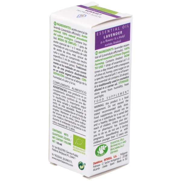 Esential'Arôms Aceite Esencial De Lavanda Bio 10Ml