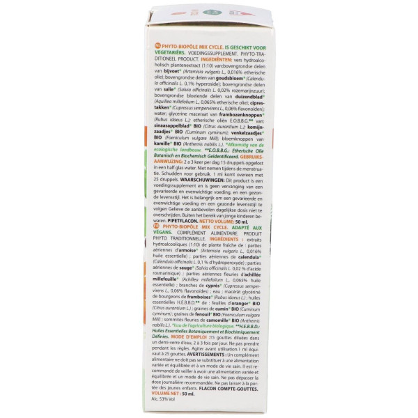 Phyto-Bipole Mix-Cycle (Ciclo Menstrual) 50Ml.