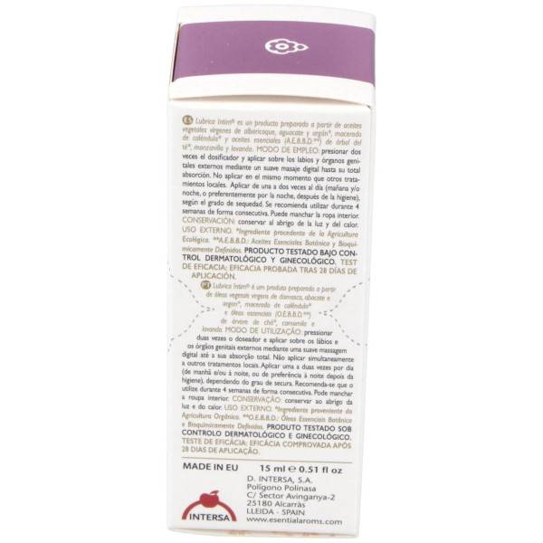 Intersa Esential Lubrica Intim 15Ml