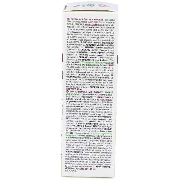 Phyto-Bipole Mix-Para-St (Intestinal) 50Ml.