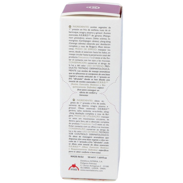 Esential'Aroms Aceite Reafirmante Senos 50Ml