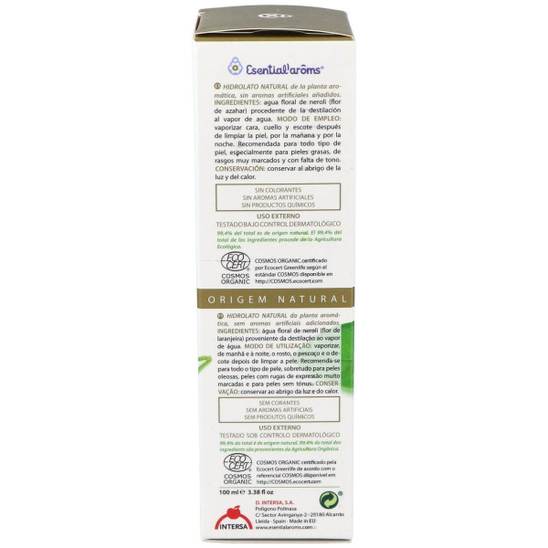 Esential Aroms Agua Floral Neroli De Azahar 100Ml