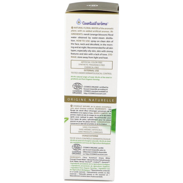 Esential Aroms Agua Floral Neroli De Azahar 100Ml