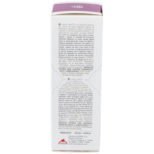 Lubrica Intim 50Ml. Esential Woman