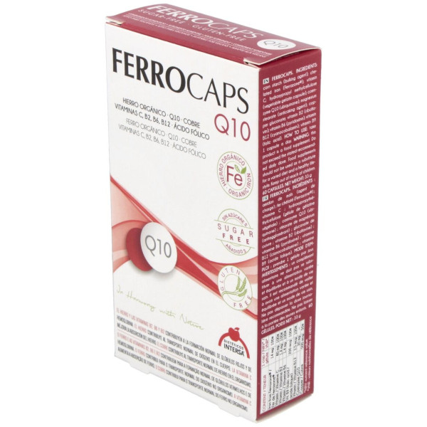 Intersa Ferrocaps Q10 60 Capsulas