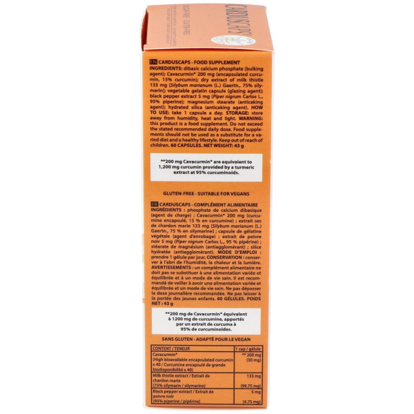 Dietéticos Intersa Cardus Curcuma 60Caps