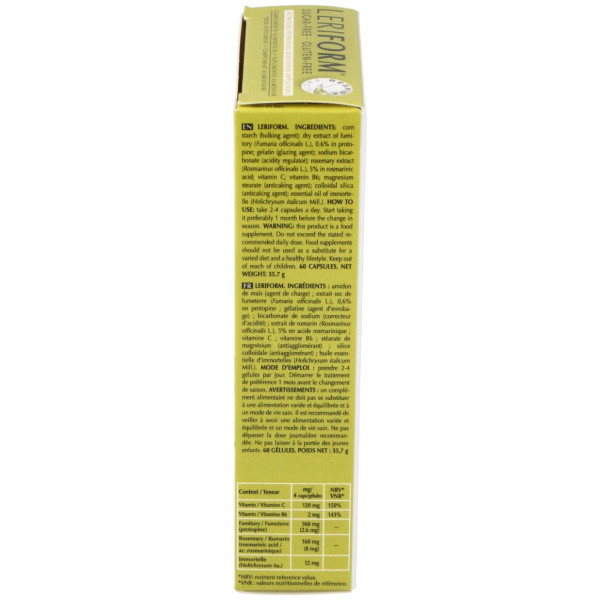 Leriform 60 Cáps