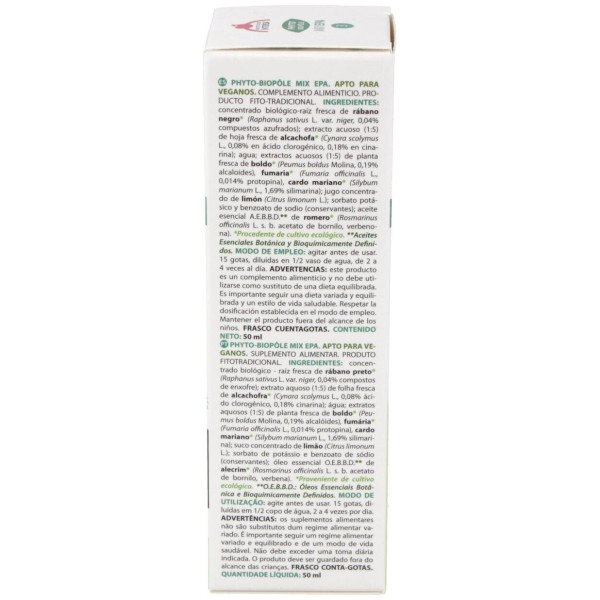 Phyto-Bipole Mix-Epa (Hepatico) 50Ml.