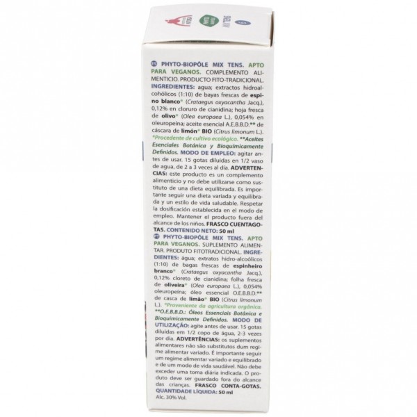 Phytobiopole Mix Tens 6 Hipertens 50 Ml Intersa