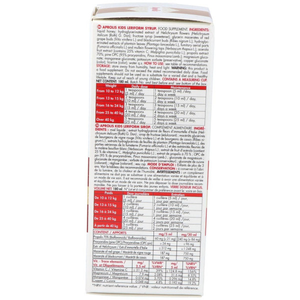 Alergi-Form (Aprolis Leriform) Kids Jarabe 180Ml.