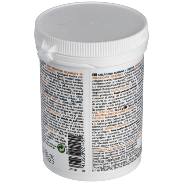 Intersa Colágeno Marino Silicio 120Caps