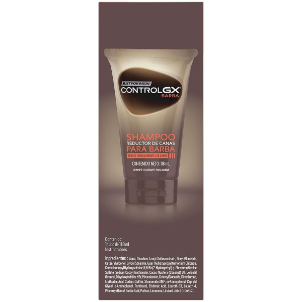 Just For Men Control Gx Gray Shampoo For Beards 118Ml