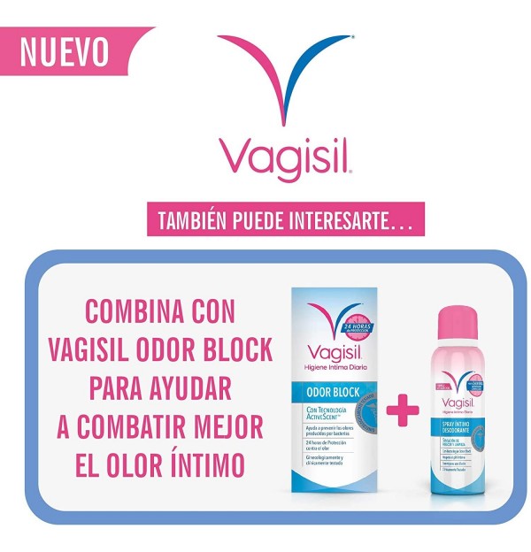 Vagisil Spray Desodorante Intimo 24 h. 125 ml. - Vagisil