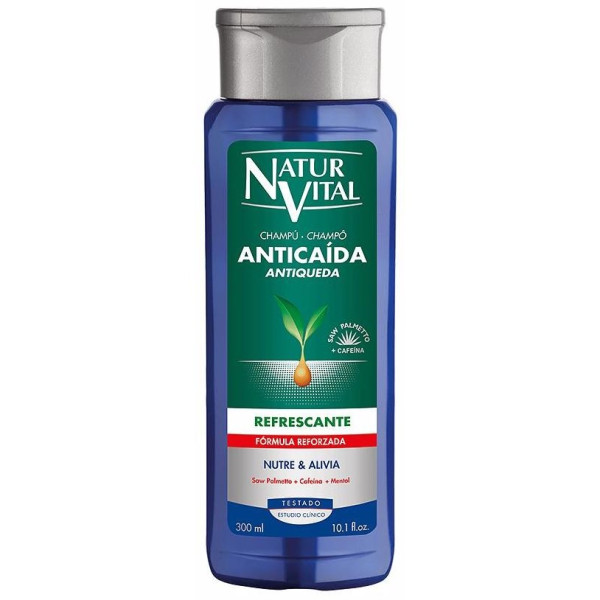 Naturvital Champú Anticaída Refrescante 300Ml