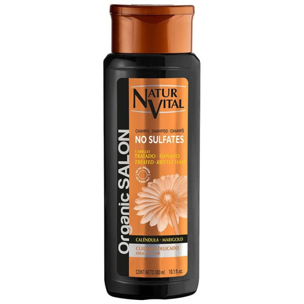 Organic Salon Champú Sin Sulfatos Cuidado Delicado 300 Ml