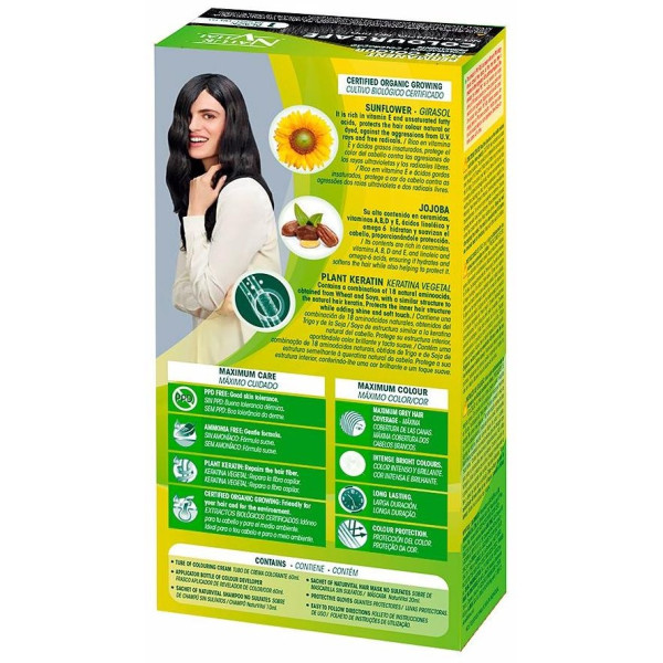 Coloursafe Tinte Permanente 1 Negro 150ml - Naturvital