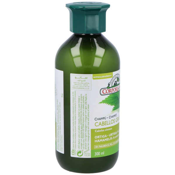 Corpore Sano Champu Antigrasa Con Ortiga Y Hamamelis 300Ml