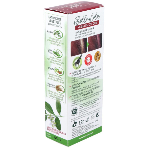 Corpore Sano Crema Colorante Cabello Caoba 80Ml