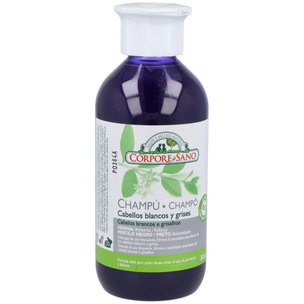 Corpore Sano Champú Henna Cabellos Blancos 300Ml
