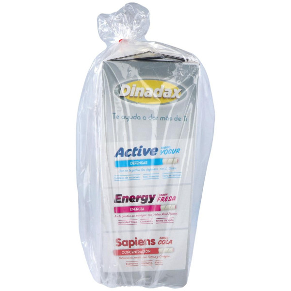 Dinadax Energy (Fresa) Expositor 60Barritas