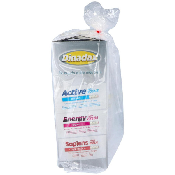 Dinadax Energy (Fresa) Expositor 60Barritas