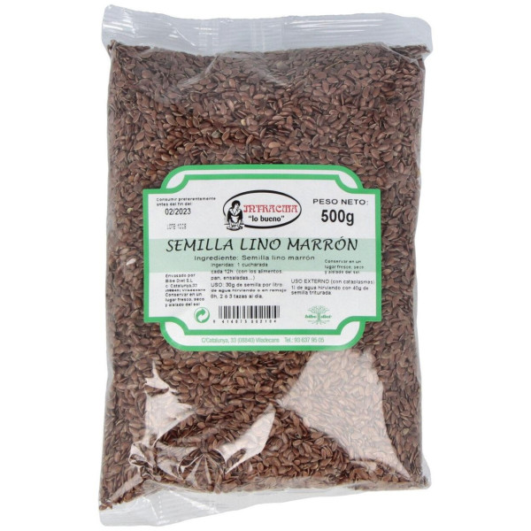 Intracma Linaza Semilla Marron 500 G